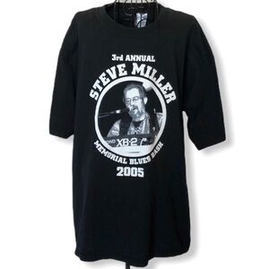 3rd Annual Steve Miller Memorial Blues Bash Black Size X-Large